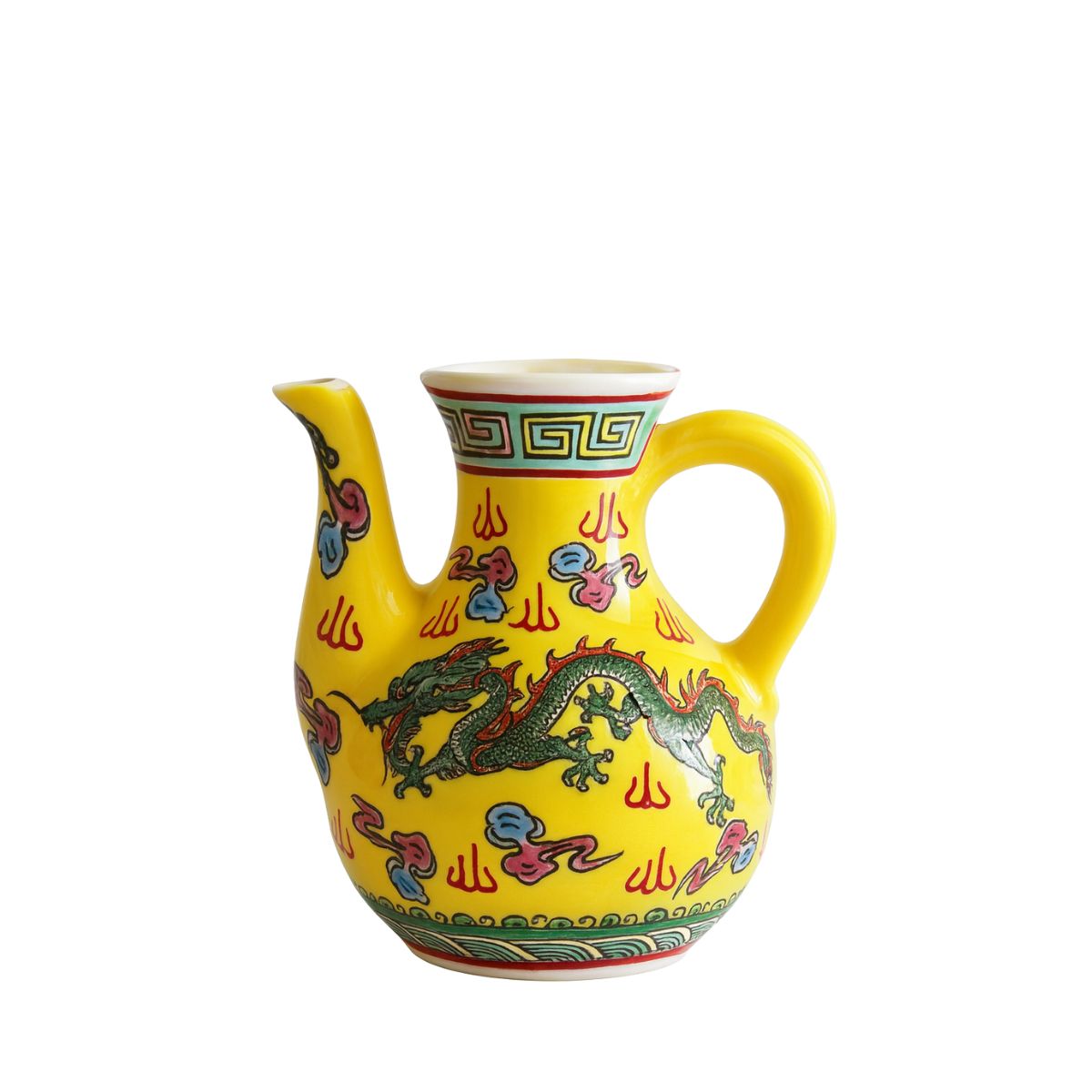 Cardinal Soy Sauce Pitcher Chinese Dragon